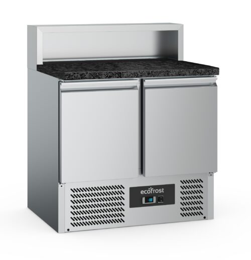 PIZZAWERKBANK 2D 5x1/6GN ZWART
